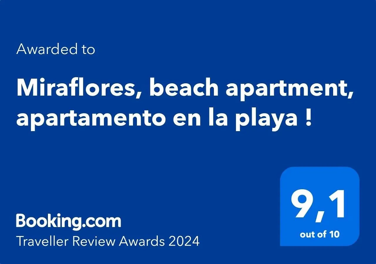 Appartement Miraflores, Beach Apartment, Apartamento En La Playa ! La Cala De Mijas